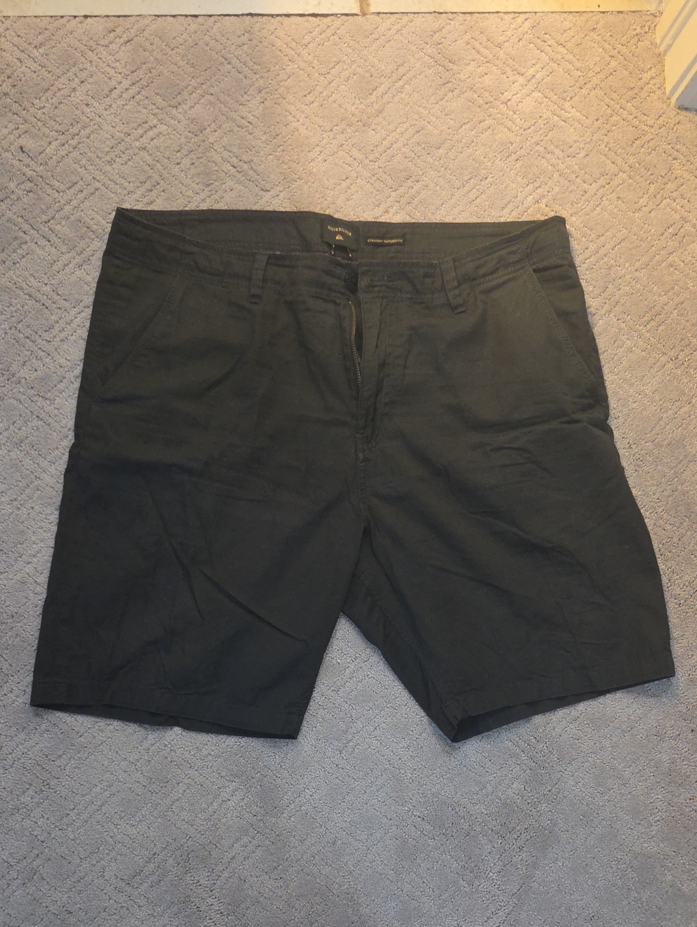 Quiksilver Men's Classic Black Cotton Shorts